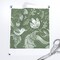 Sage Woodland Damask Rabbits Flowers Birds Victorian Cottage English Monochrome Arts And Crafts Cottagecore Countryside Forest Custom Printed Fabric by Spoonflower Various Fabrics by the Yard or Fat Quarter